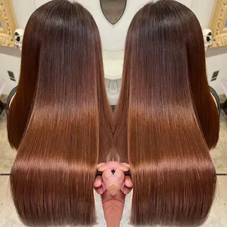 ロング カラー Hello Design Coconeel所属・髪質改善アンジュール かのんのヘアスタイル