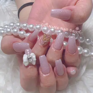 ネイル CC NaNa ワンホンネイル🌙Nのネイルデザイン