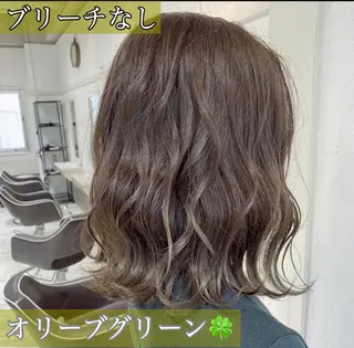 ミディアム カラー jill by gisel＿奥家のヘアスタイル