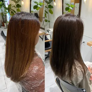 カラー 川畑 陽奈のヘアスタイル