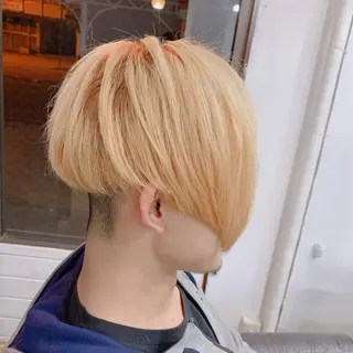 カラー メンズ R ri R takagiのヘアスタイル