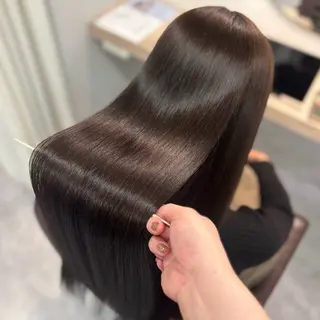 ロング カラー 髪質改善🫧ベージュ 椙山 響のヘアスタイル