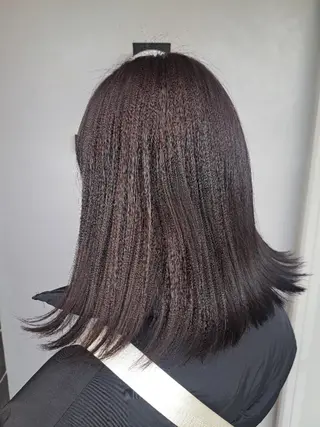 ミディアム カラー 徳永 小想のヘアスタイル