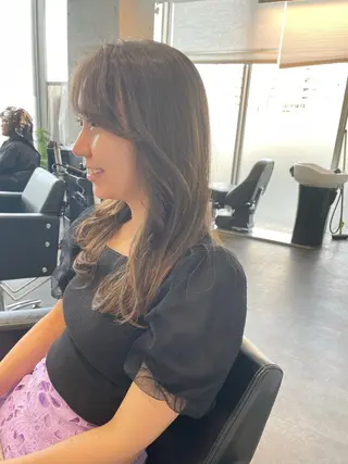 セミロング YinYang所属・川﨑 章弘のヘアスタイル