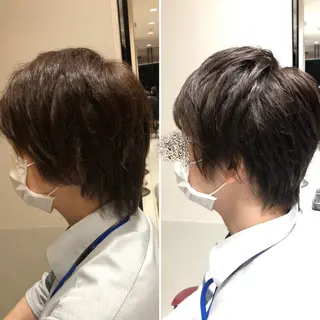 ショート メンズ 山本 かおりのヘアスタイル