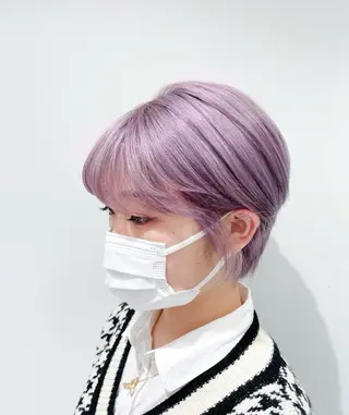 ショート カラー mahalo hair design所属・ハイトーン特化 川井優汰のヘアスタイル