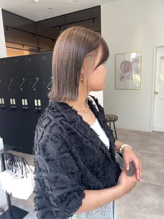 カラー Ma'huel所属・ボブ/似合わせ/ 大阪🎀まあいのヘアスタイル