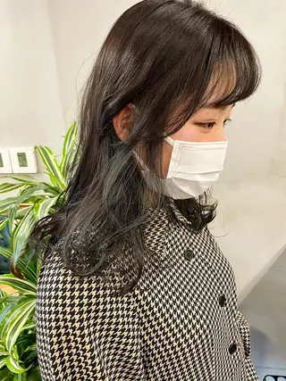 ショート カラー パーマ tatsumi/ボブ ウルフ/レイヤーのヘアスタイル