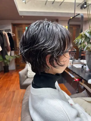 ショート パーマ Disco Hair sanc所属・✂️ 小倉ちか✂️のヘアスタイル