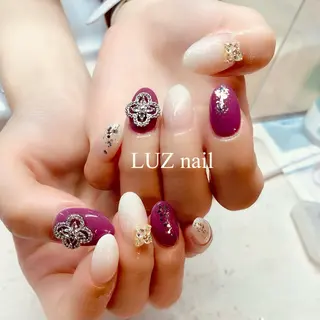 ロング ネイル パラジェル lira nailのネイルデザイン