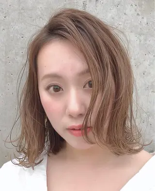 ミディアム カラー 似合わせショート kengoのヘアスタイル