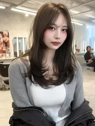 ロング 🫧 ちなつ🫧のヘアスタイル