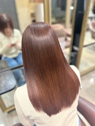 セミロング 前田理貴 ヘアケアソムリエ取得のヘアスタイル