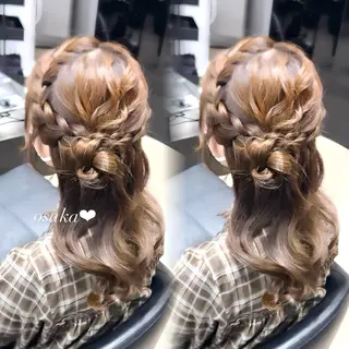 ロング ウラ‎🤍𐙚 ボブ ・ショート・艶カラーのヘアスタイル