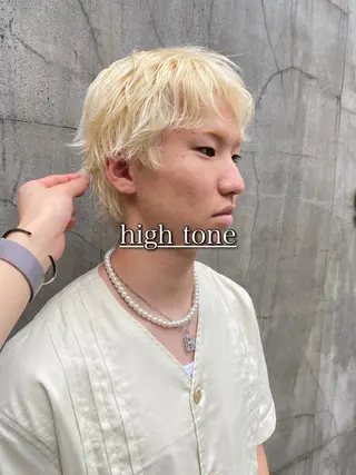 ショート カラー メンズ ニュアンスデザイン/ SHOUTOのヘアスタイル