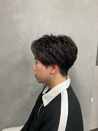 ミディアム 新井 翼/銀座 メンズお任せくださいのヘアスタイル