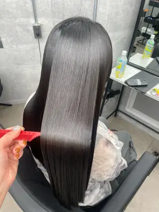 ミディアム カラー ヘアアレンジ 髪質改善/縮毛/新宿 🫧SUZUKA🫧のヘアスタイル