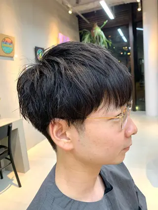 ショート メンズ mee.urawa所属・似合わせショート×透 明感/やじまたかしのヘアスタイル