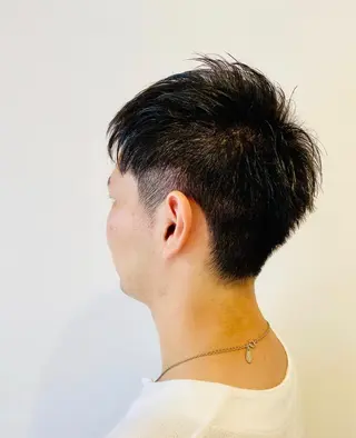 ショート メンズ わかばやし ゆうこのヘアスタイル