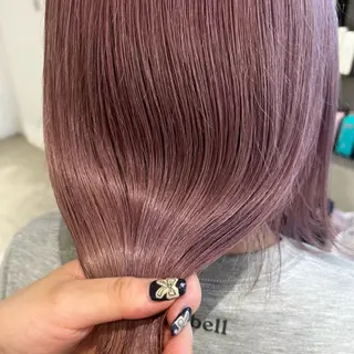 セミロング カラー 💘𝖕𝖎𝖓𝖐 ʜᴀɪʀ💘KAIのヘアスタイル