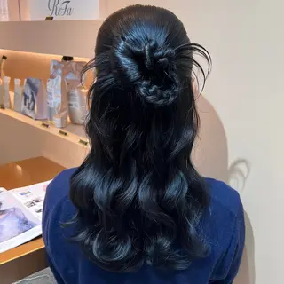 セミロング ヘアアレンジ ✨カチモリ✨レイヤー 韓国ヘア🇰🇷ゆいのヘアスタイル