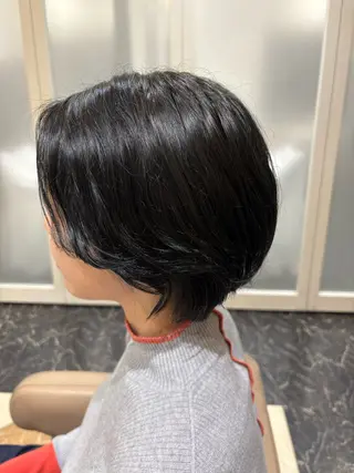 ショート 髪質改善カラー なーこ💖🌈のヘアスタイル