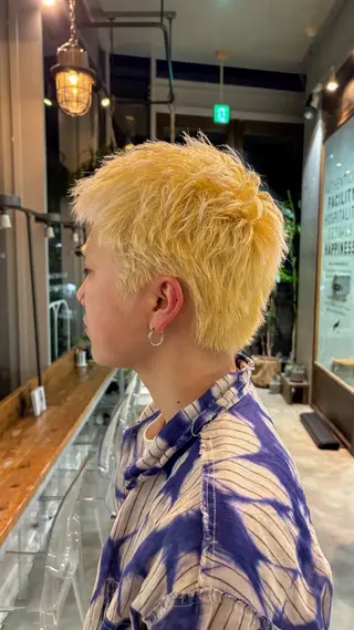 ショート メンズ RYUTA 代官山美容室✂︎のヘアスタイル
