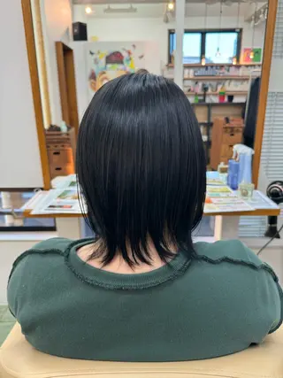 ミディアム カラー May hair【メイヘア】所属・サイトウ ヒトミ 【メイヘア】のヘアスタイル