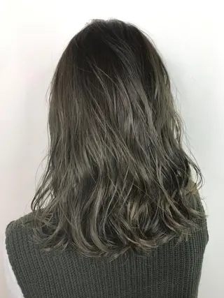 カラー 酸性ストレート/ブリ ーチなし/中村 匠のヘアスタイル