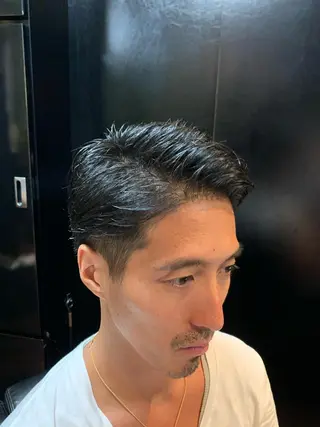 ショート メンズ ヒロ銀座 バーバーショップ神楽坂所属・ひらお あおとのヘアスタイル