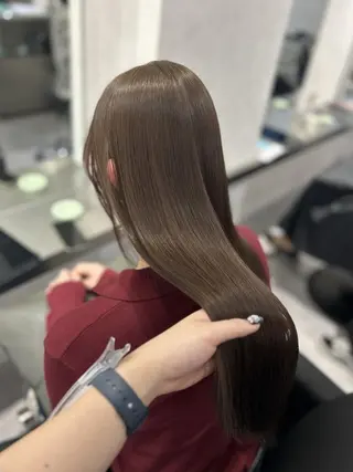 ロング カラー N° jemica 札幌のヘアスタイル