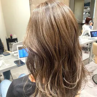 セミロング カラー 海外レイヤー 🇺🇸/ヒナコのヘアスタイル