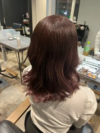 カラー 長谷 朋美のヘアスタイル