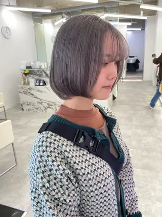 ミディアム カラー Brown 藤沢店のヘアスタイル