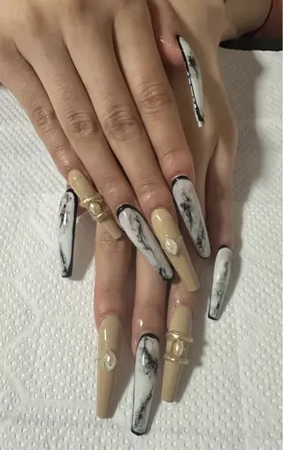 ロング grace グレースのネイルデザイン