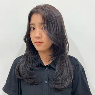 ロング カラー 🎀レイヤー/ カラー🐕‍🦺anのヘアスタイル