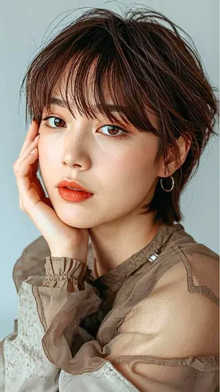 ショート TMJ所属・拓麿✂︎/ショート 専門×透明感カラーのヘアスタイル