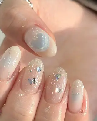 ネイル 波 なみのネイルデザイン
