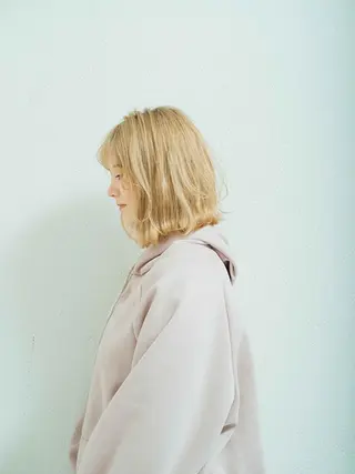 ミディアム 🌟髪質改善ケアカラ ー美髪縮毛矯正y🌟のヘアスタイル