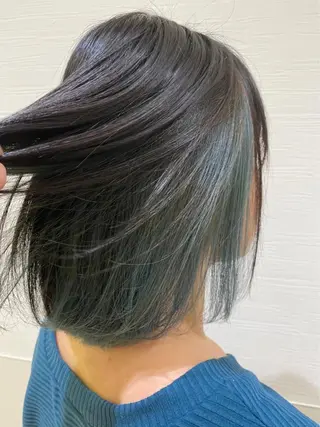 ショート カラー 波巻パーマ/毛流れ パーマ☘️りゅうせいのヘアスタイル