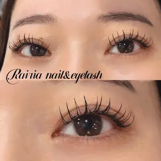 マツエク・マツパ Rairia Ryokoのマツエク・マツパデザイン