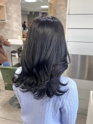 カラー ハイトーンカラー✨ 慶田玲和のヘアスタイル