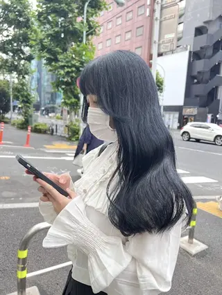 カラー 🫧 THEATER 【公式】🫧天神🫧のヘアスタイル