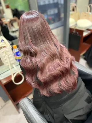 ロング カラー ハイトーンエクステ 🎩カズキ🎩のヘアスタイル