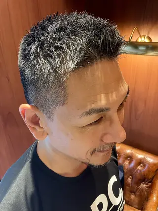 ショート メンズ BroTokyo Barbershop 有楽町店所属・SAKI SAKIのヘアスタイル
