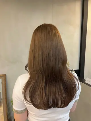 ロング カラー miyu /レイヤー/ブリーチのヘアスタイル