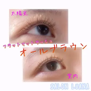 マツエク・マツパ SALON LUANA🏝のマツエク・マツパデザイン