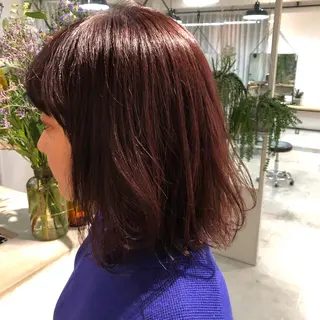 ロング カラー IVORY.所属・🟩白髪ぼかし/ボブ /ショートヘア/大司のヘアスタイル