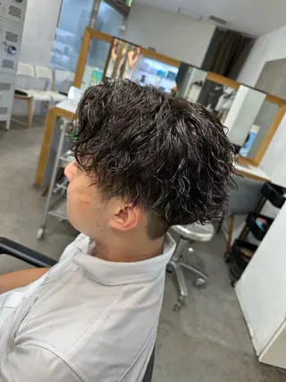 メンズ fifth men's原宿所属・fifth/原宿/ シャドウパーマ/カズのヘアスタイル