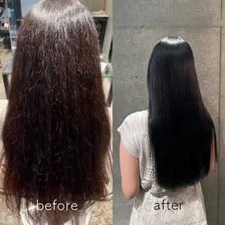 ロング パーマ モデル募集中 限定料金/中西晴香のヘアスタイル